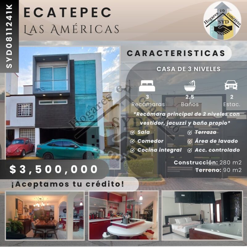 Casa Ecatepec Las Américas