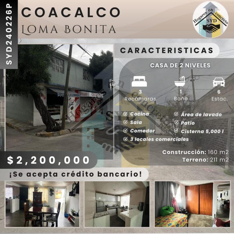 Casa Coacalco Parque Residencial