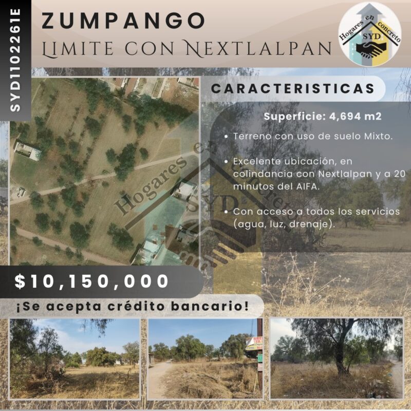 Terreno Zumpango San Sebastián